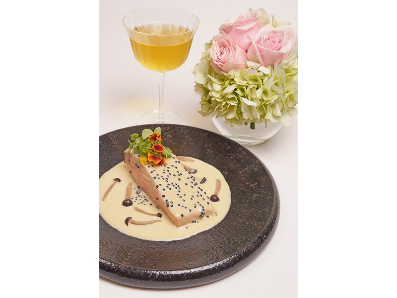 Salmon with Beurre Blanc