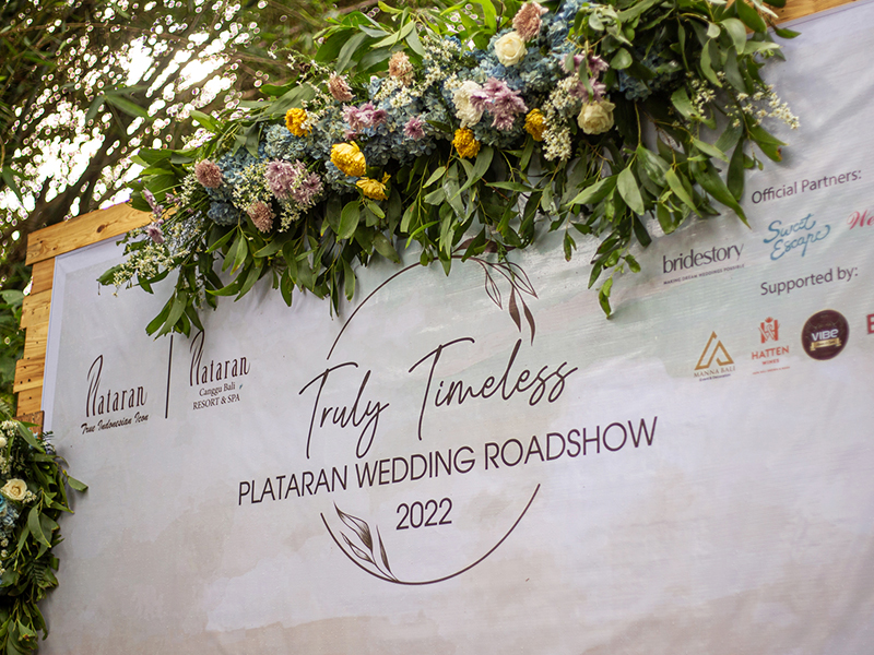 ‘Trully Timeless’ Plataran Wedding Roadshow 2022 di Plataran Canggu Bali