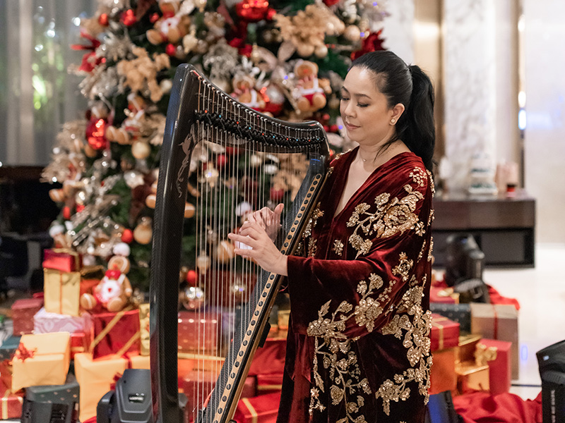 The Harpist Ms. Maya Hasan