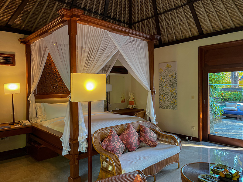 Room at The Oberoi Beach Resort, Bali