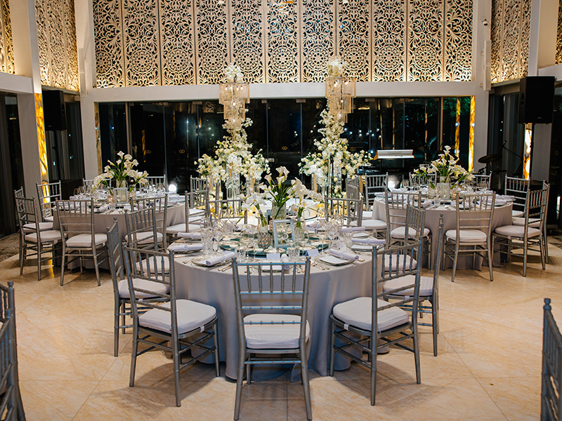 Table Set Up Perayaan Diamond Jubilee Sofitel di Sofitel Bali Nusa Dua Resort