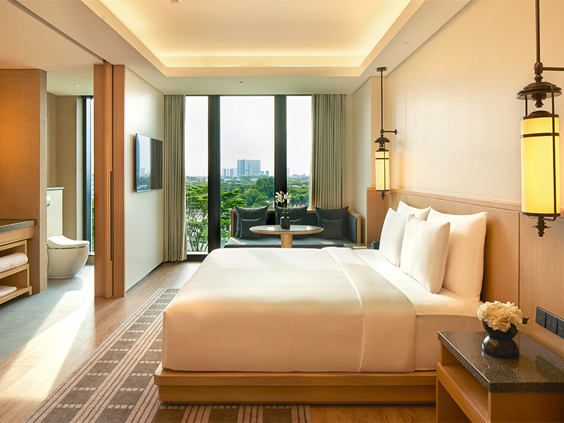 Deluxe Room Hotel Tentrem Jakarta