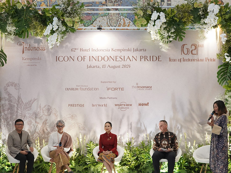 Press Conference Hotel Indonesia Kempinski Jakarta 62nd Anniversary
