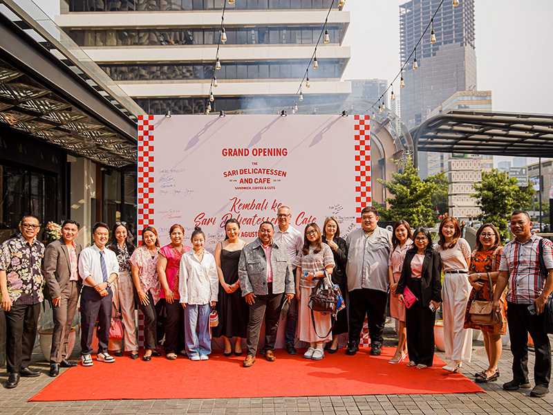 Grand Reopening Sari Delicatessen and Café di Sari Pacific Jakarta, Autograph Collection, akhir Agusuts 2024 lalu. 